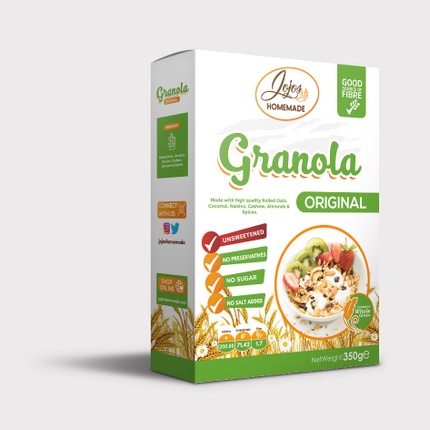 Unsweetened Granola