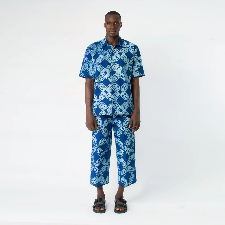 Mask Blue Jido Trousers