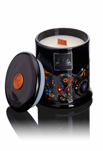 Flame & Patchouli Perfume Candle 400g